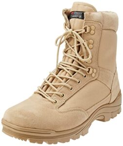 mil-tec tactical side zip boots khaki size 9 us