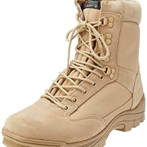 Mil-Tec Tactical Side Zip Boots Khaki Size 9 US