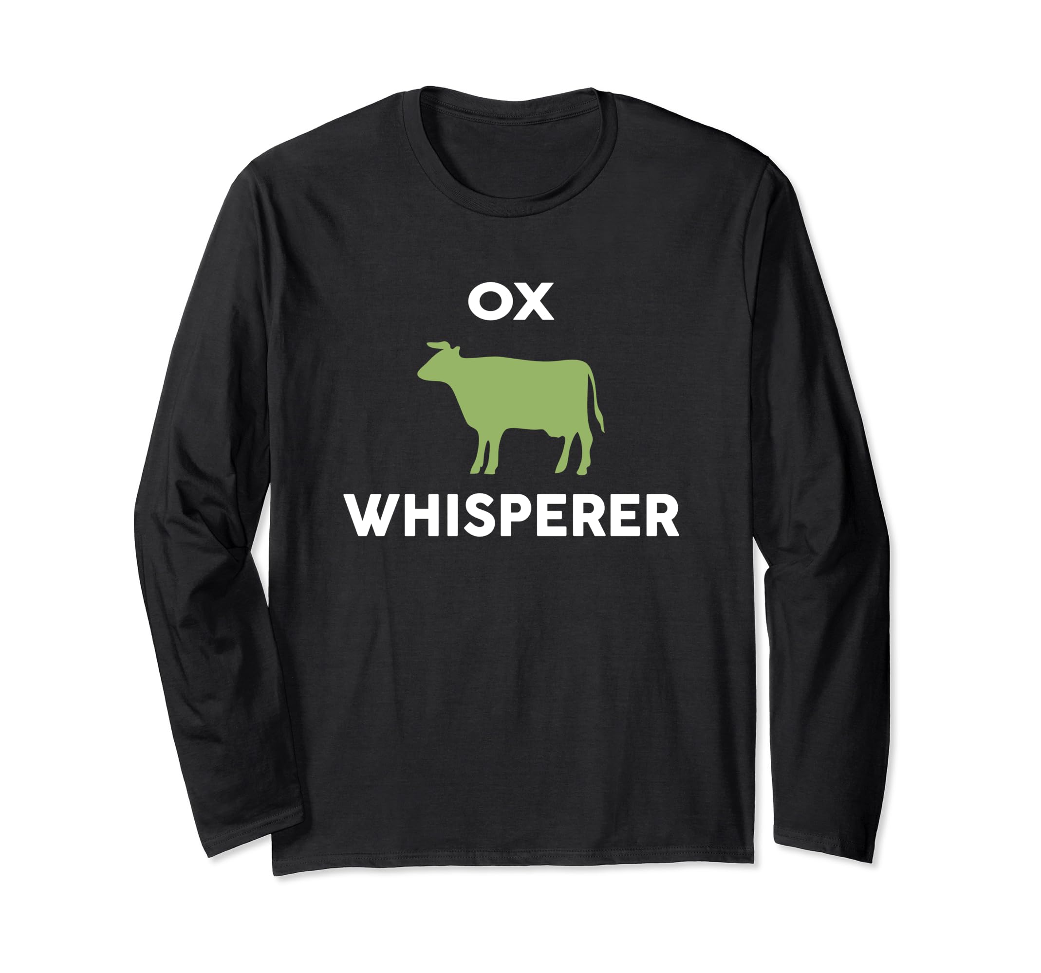 OX Whisperer T-Shirt Novelty OXS Long Sleeve T-Shirt