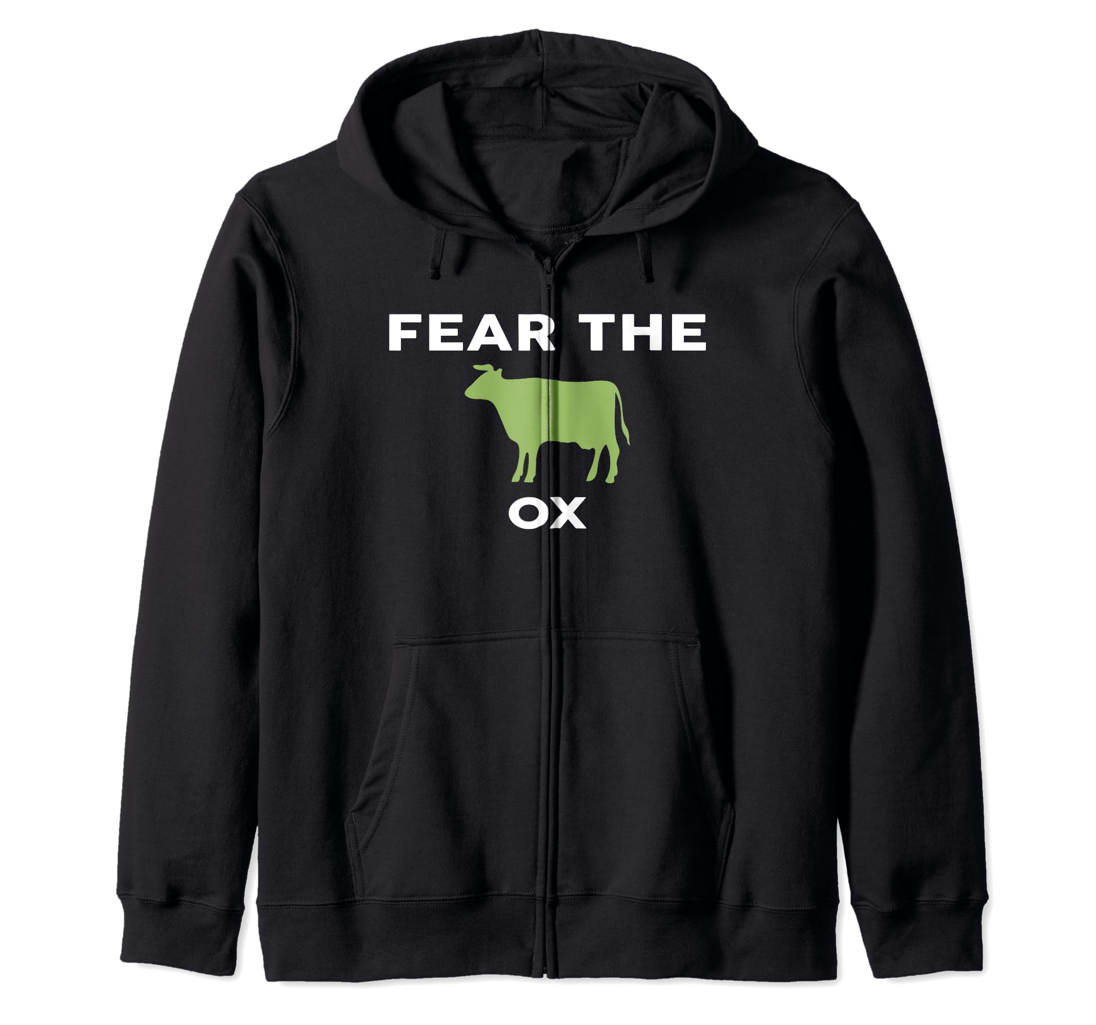 Fear The OX T-Shirt OXS Zip Hoodie