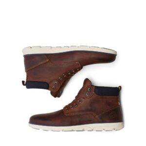 JACK & JONES Men's Chukka Boots, Brown Brandy Brown Brandy Brown, 10