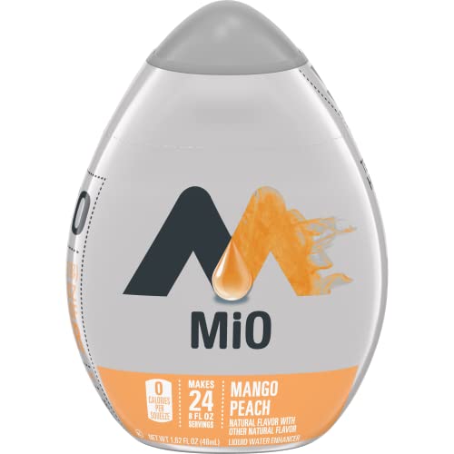 MiO Liquid Water Enhancer (Mango Peach, 2 Cans)