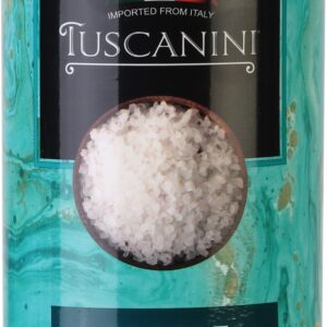 Tuscanini, Coarse Mediterranean Sea Salt, 16oz Tube, From Sicily Italy