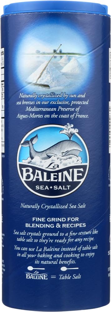 La Baleine · French Fine Sea Salt · 750g - 26.5 Oz ( Pack of 2)