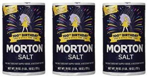 morton salt regular salt - 26 oz (pack of 3)