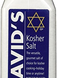 David's Kosher Salt 2.5 Pounds (40 Ounces)