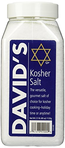 David's Kosher Salt 2.5 Pounds (40 Ounces)