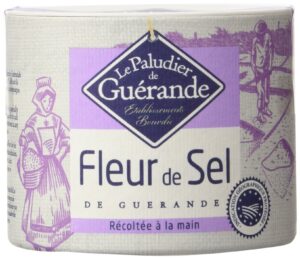 the french farm fleur de sel de guerande - french finest sea salt le paludier 4.4 oz