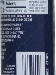 Morton Salt Substitute, Sodium Free, 3.12 Ounce