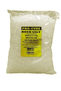 pro-cure rock salt bulk in poly bag 4 lb