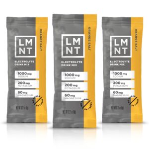 lmnt zero sugar electrolytes - orange salt | drink mix | 30 count