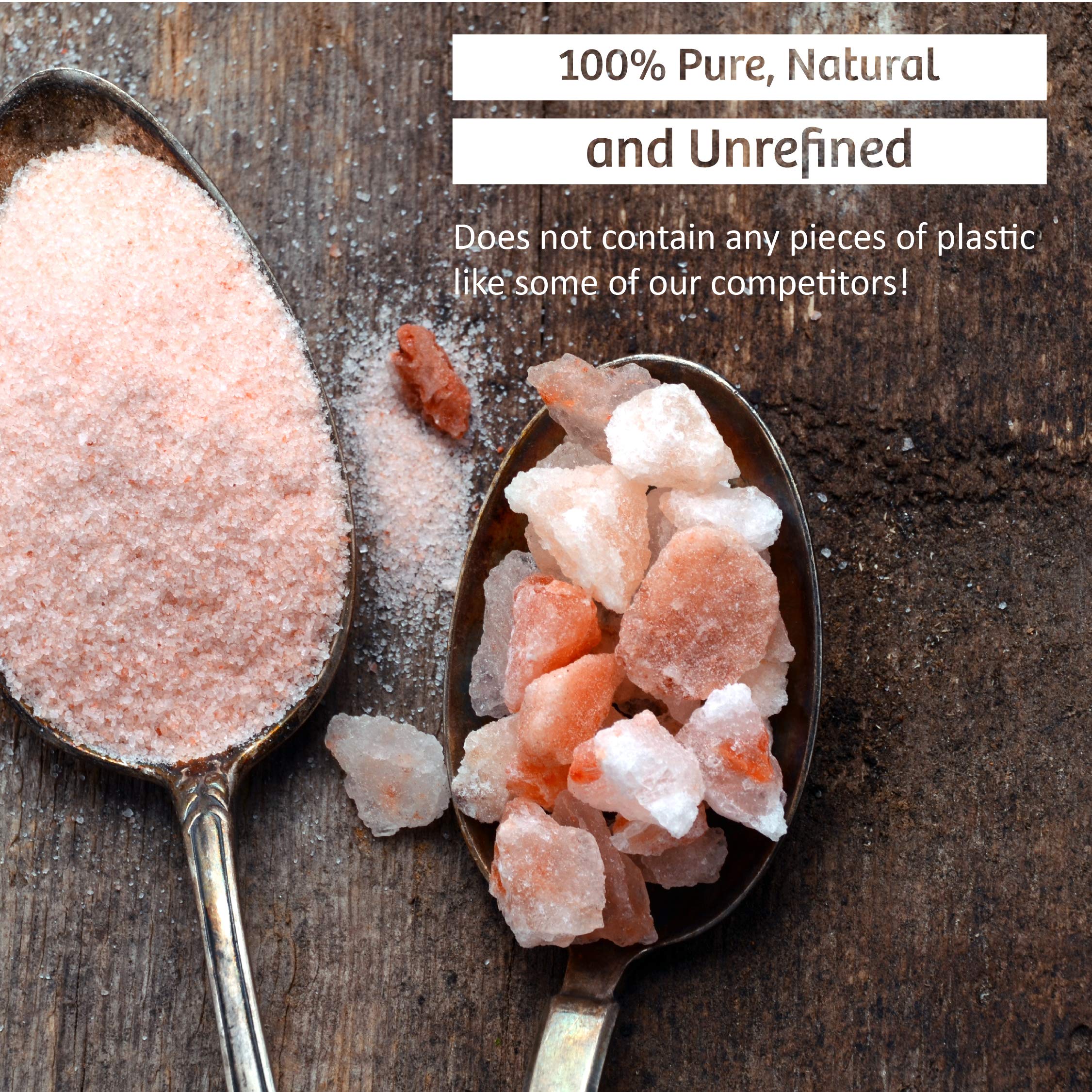 The Spice Lab Himalayan Pink Salt - Fine - 50 Salt Packets- Gourmet Pure Crystal - Pink Himalayan Salt is Nutrient and Mineral Dense for Health - Kosher & Natural Certified