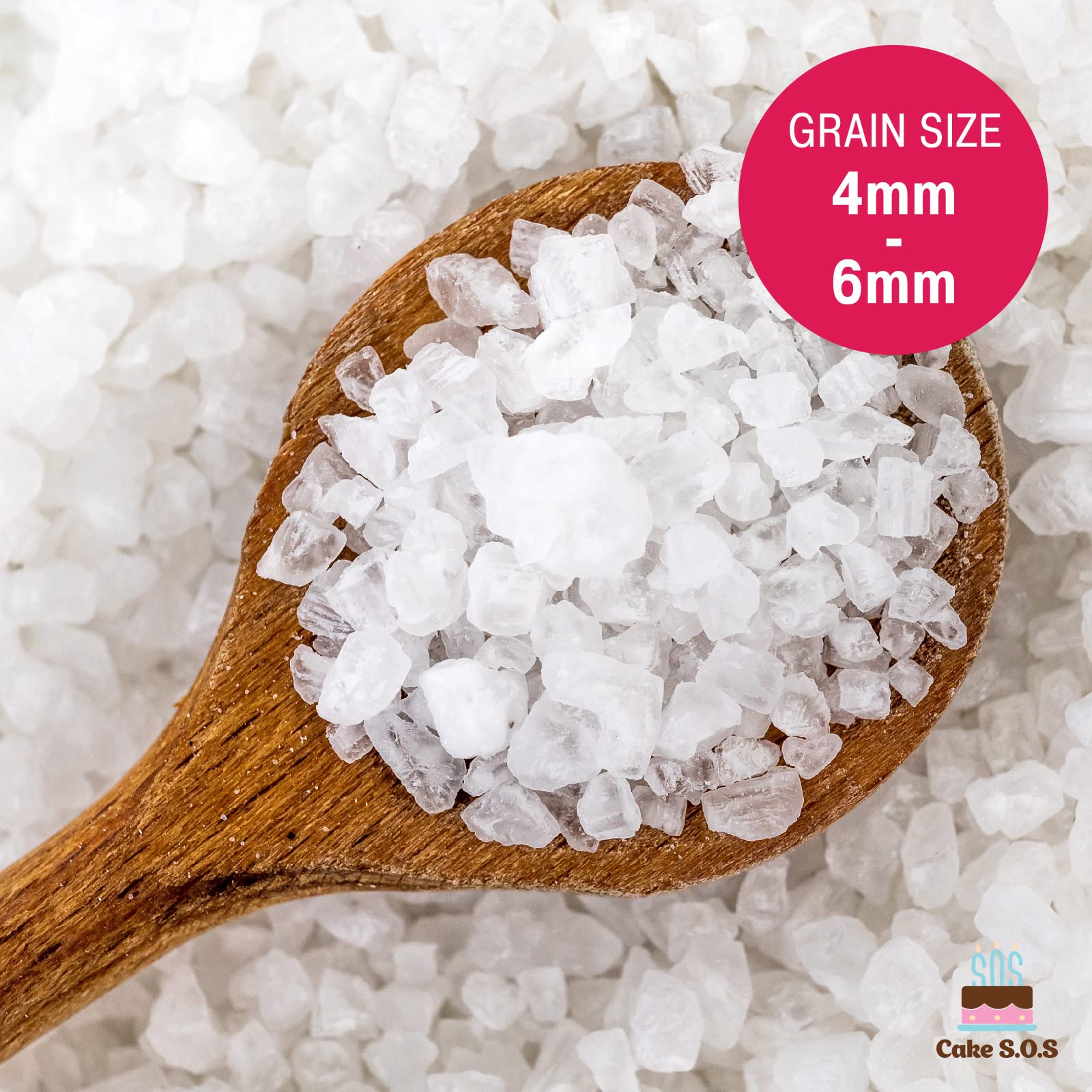 Premium Atlantic Sea Salt, Extra Coarse Grain 1 lb.