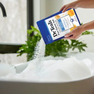 Dr Teal's Epsom Salt Soaking Solution, Soften & Nourish with Milk and Honey, 48 Oz (Packaging May Vary)