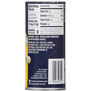 Morton Popcorn Salt, 3.75 Ounce