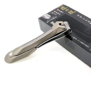 Green Bell - Takumi No Waza - Stainless Steel Nail Clipper (G-1205) - Built-in Nail File - Made in Japan