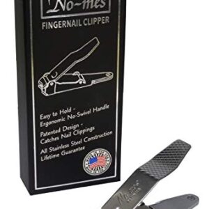 Genuine No-mes Fingernail Clipper, Catches Clippings, Made in USA