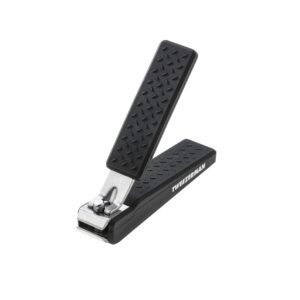 Tweezerman Men's Precision Grip Toenail Clipper, Black