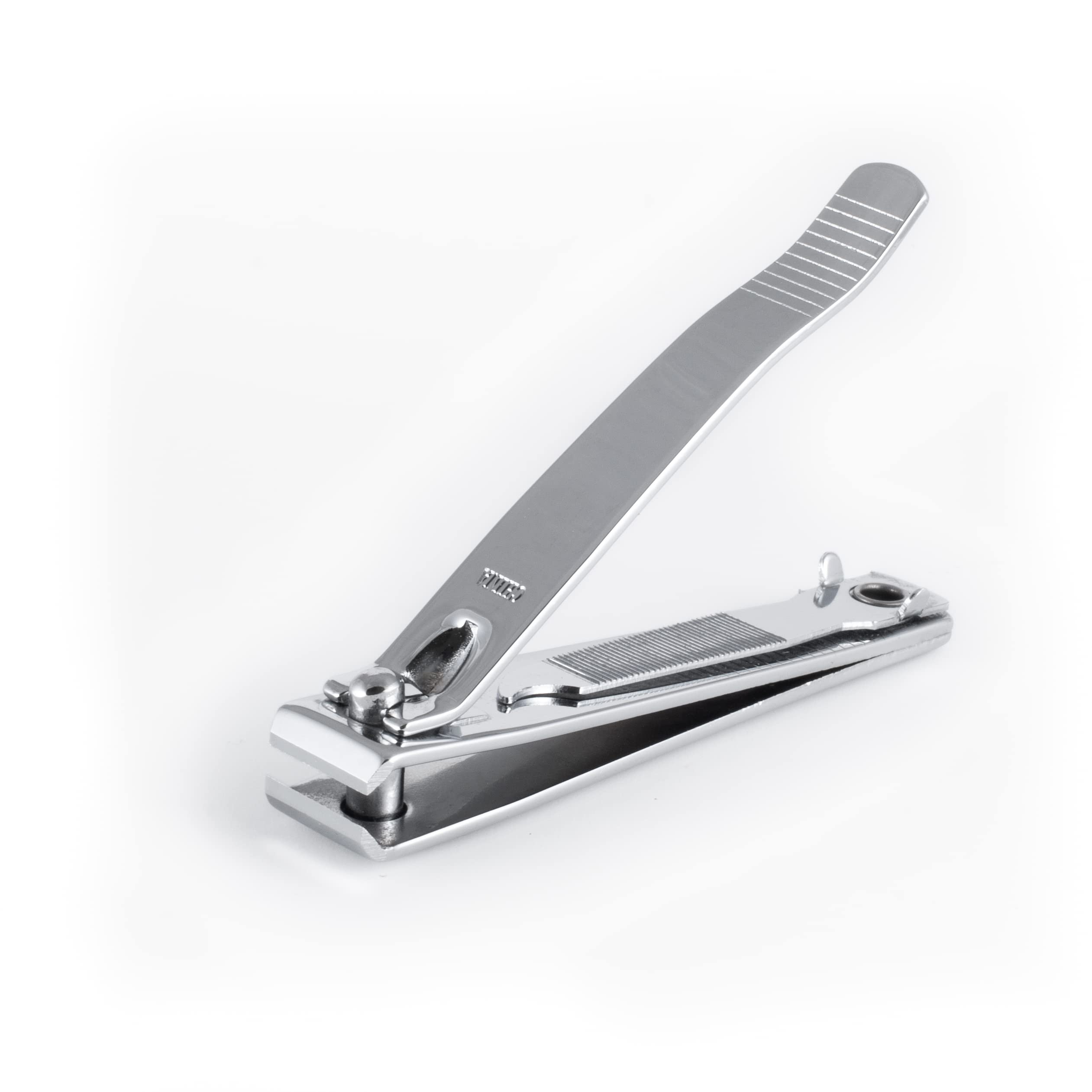 REFINE Straight Cut Toenail Clipper, Deluxe with Swing-Out Attached Metal File - 3 ct