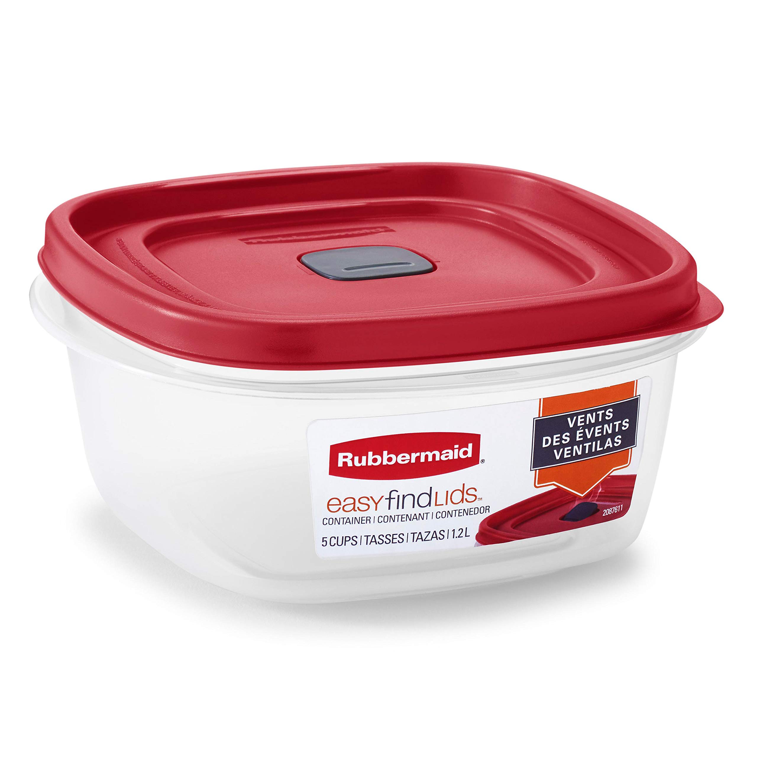 Rubbermaid 16-Piece Food Storage Containers with Lids Bundle (Red)