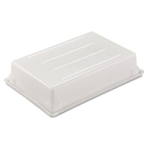 Rubbermaid RCP3508WHI Food/Tote Boxes 8.5gal 26w x 18d x 6h White