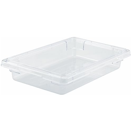 Winco Polycarbonate Food Storage Box, 12 by 18 by 3-1/2-Inch