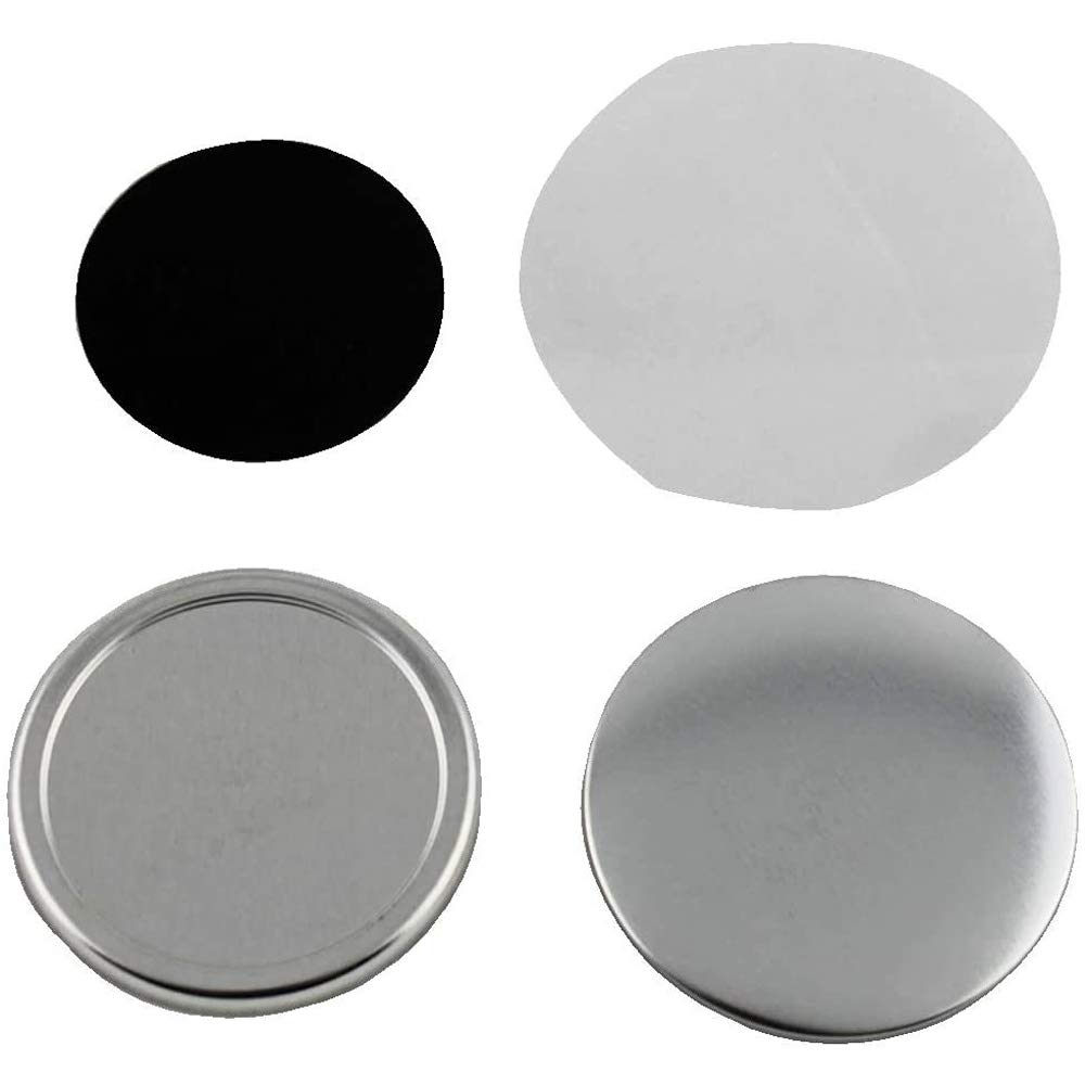 Asc365 3" 75mm Rubber Badge Button Parts for Maker Machine DIY