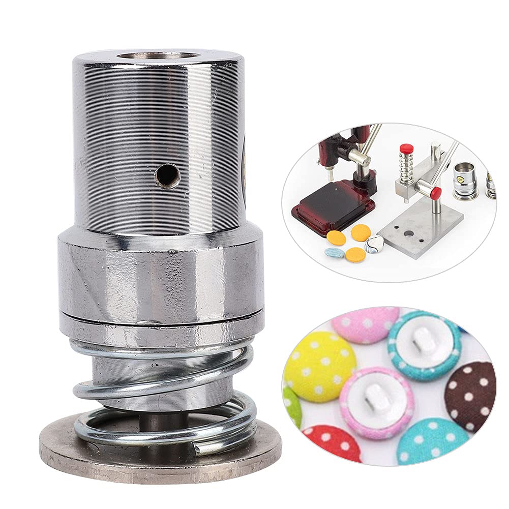 Button Maker Mould Button Maker Machine Button Machine Maker Diy Fabric Button, Easy Use Portable Fabric Cover Button Great Workmanship Lightweight for Sewing Craft for Home Use(24L)