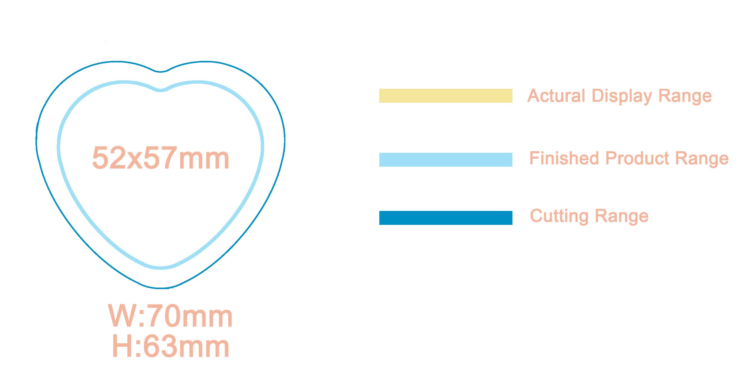 ChiButtons (KIT) Heart 53x57.5mm Pro Badge Machine Button Maker-B400 + Mould + 100 Parts + Black Stand Cutter Metric System (Golden)