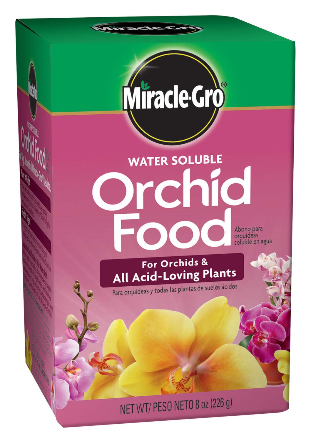 Miracle-Gro Water Soluble Orchid Food, Plant Fertilizer, 8 oz.