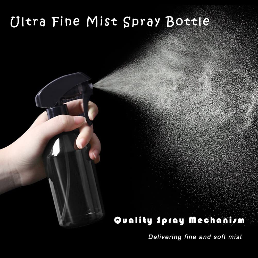 AORAKI Plant Mister Water Spray Bottle - Fine Mist Spray Bottle for Flowers, Plants, Gardening, Cleaning Solutions - 10oz, Plastic