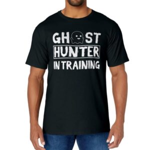 Ghost Hunter Paranormal Investigator Ghost-Hunting T-Shirt