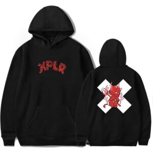 lspwafaef xplr baby devil men hoodies sweatshirt men/women long sleeve sam and colby cosplay hooded (black,l)