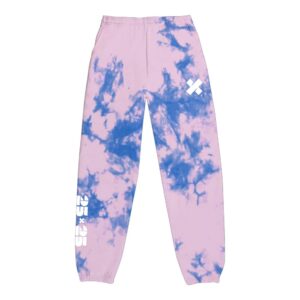 XPLR Shatter Light Blue Tie Dye Sweatshirt Sam and Colby Merch Outwear Sweatpants Women Men's Suit 3D Clothes (JL02691A03,M)