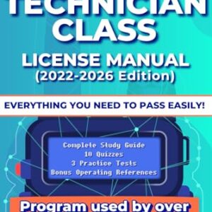 The Ham Radio Prep Technician Class License Manual (2022 - 2026)