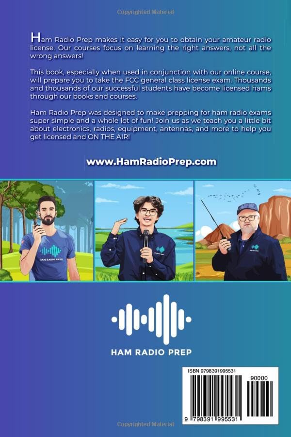 The Ham Radio Prep General Class License Manual (2023 - 2027)