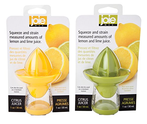 Joie Lemon and Lime Juicer and Reamer, Yellow