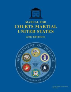 manual for courts-martial united states (2023 edition)