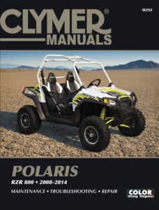 clymer polaris rzr 800 2008-2014: maintenance, troubleshooting, repair (clymer sxs)