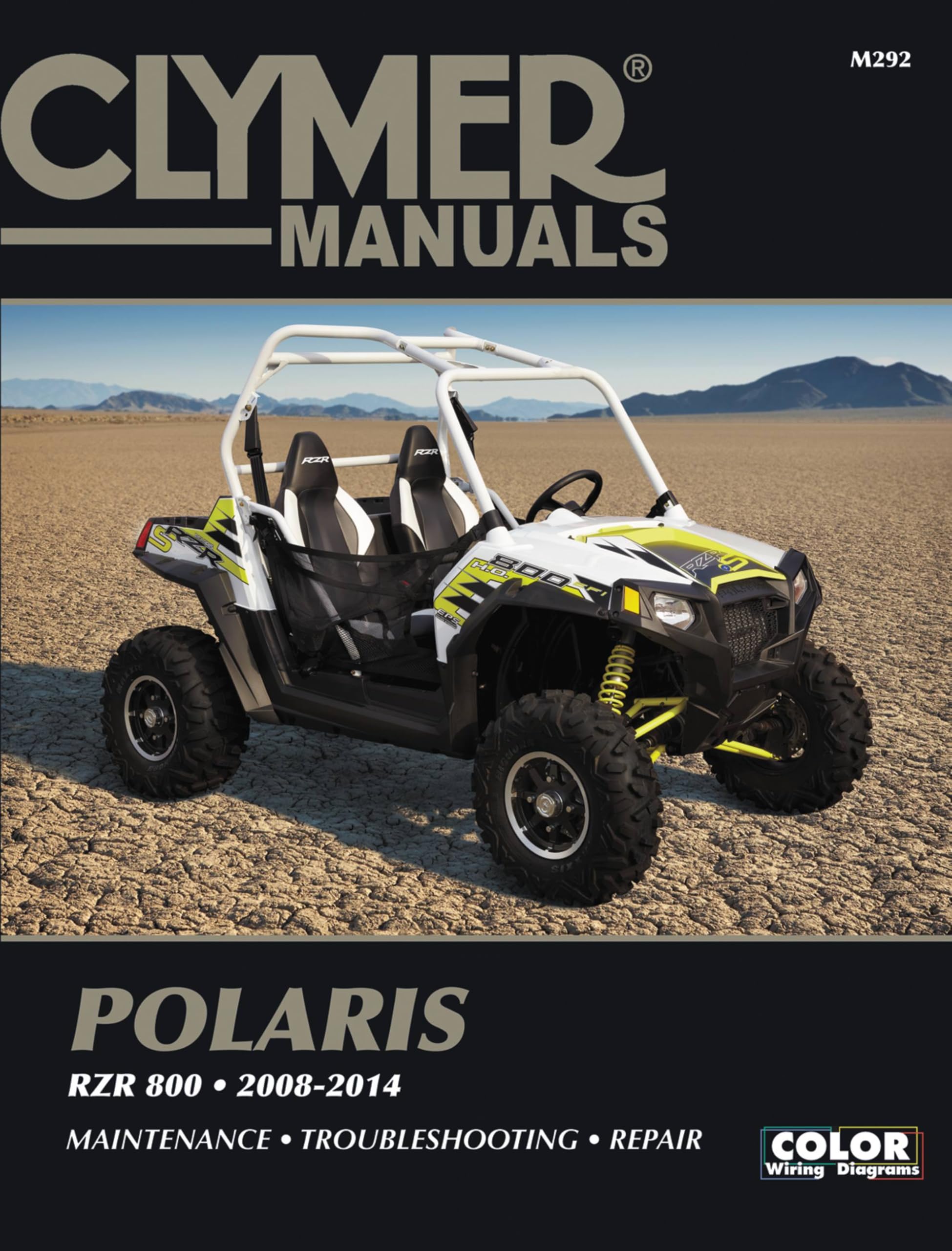 Clymer Polaris RZR 800 2008-2014: Maintenance, Troubleshooting, Repair (Clymer SxS)