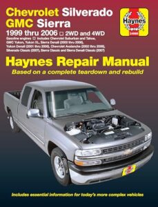 haynes chevrolet silverado gmc sierra: 1999 thru 2006/2wd-4wd