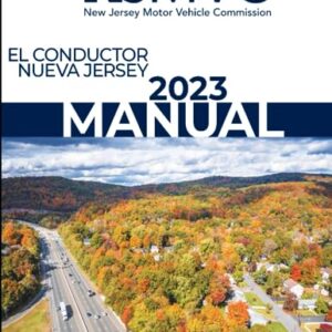 MANUAL DEL CONDUCTOR DE NUEVA JERSEY 2023: Learners Permit Study Guide for 2022 (Color Print) (Spanish Edition)