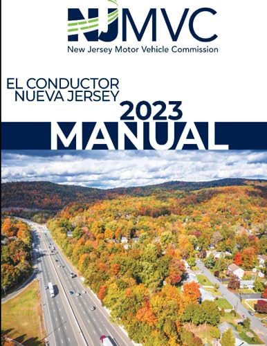 MANUAL DEL CONDUCTOR DE NUEVA JERSEY 2023: Learners Permit Study Guide for 2022 (Color Print) (Spanish Edition)