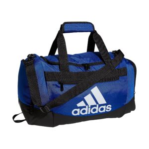adidas unisex defender 4 small duffel bag, team royal blue, one size