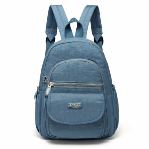 aotian mini nylon women backpacks casual lightweight small daypack for girls