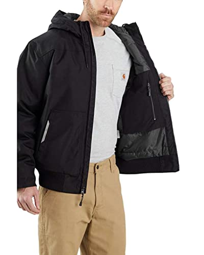 Carhartt Men's Yukon Extremes Loose Fit Insulated Active Jacket, Black, Small