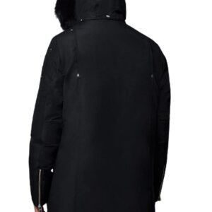 Moose Knuckles Men'S Down Stirling Parka, Black, Medium