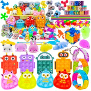 Party Favors Toy for Kids, Pinata Stuffers, Goodie Bags Fillers, Prize Box Toys for Classroom, Treasure Chest, Birthday Party, Carnival Prizes for Boys Girls 4-8-12