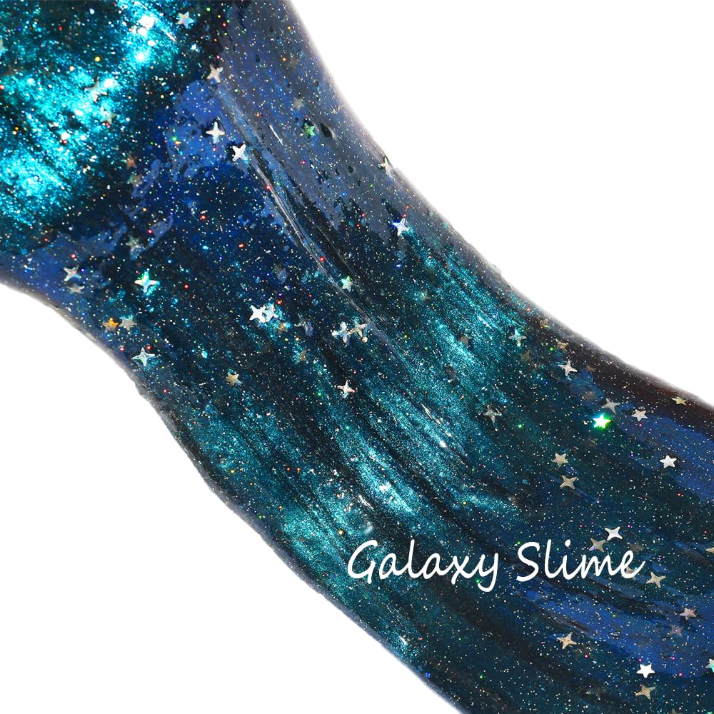 UIVIEHIR Galaxy Slime Kit 40 Pack, Party Favors for Kids, Perfect for Goodie Bags and Stocking Stuffers, Stress Relief Toy for Girl and Boys 6 7 8 9 10 11 12