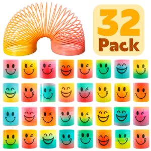 cocurb 32 pcs mini spring party favors for kids 4-8 - fun goodie bag stuffers for birthdays, classroom prizes, and small toys present